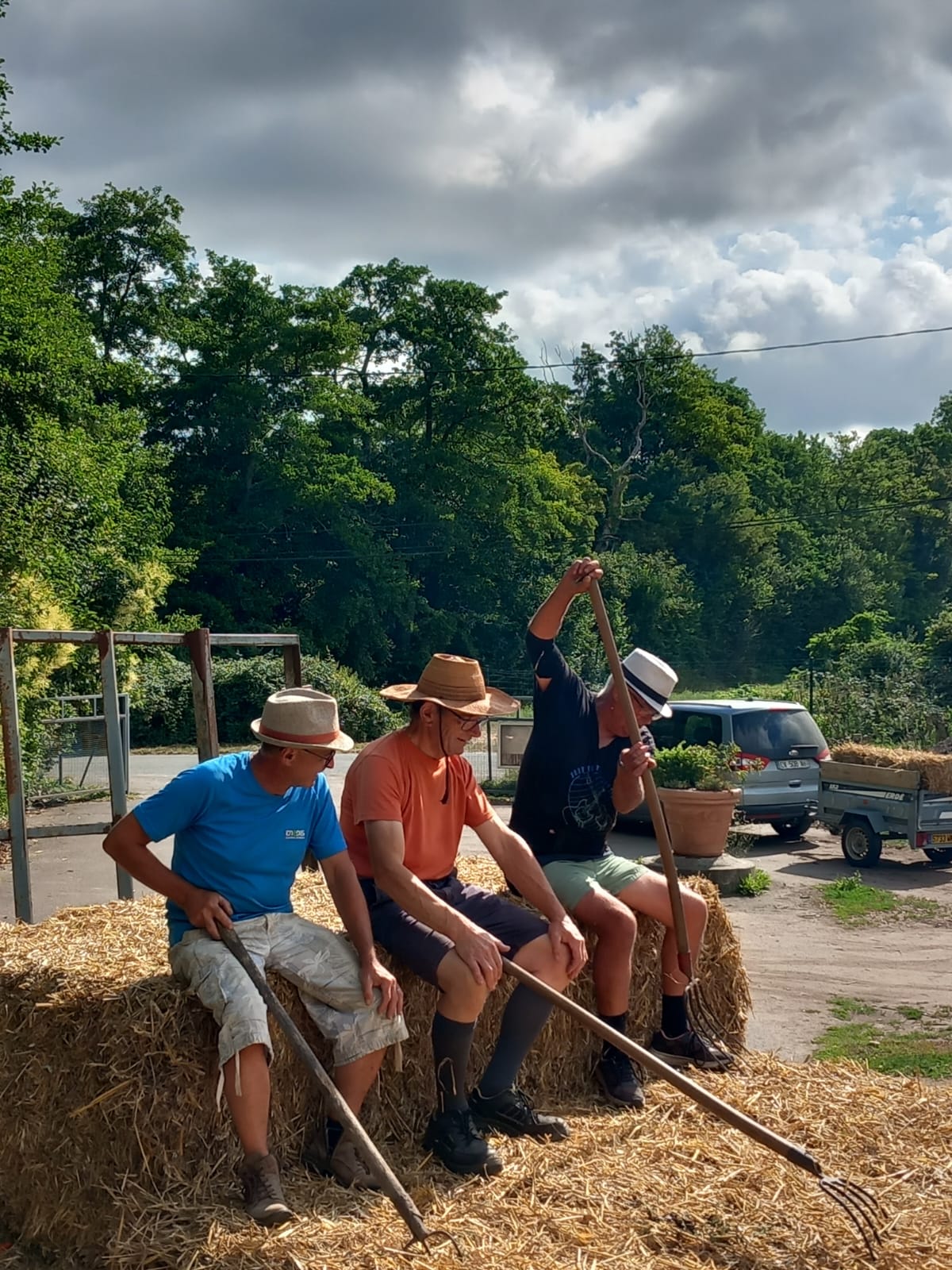 10 juillet 2023 - ramassage des Bottes de Paille